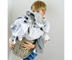 Get your kids involved on laundry day